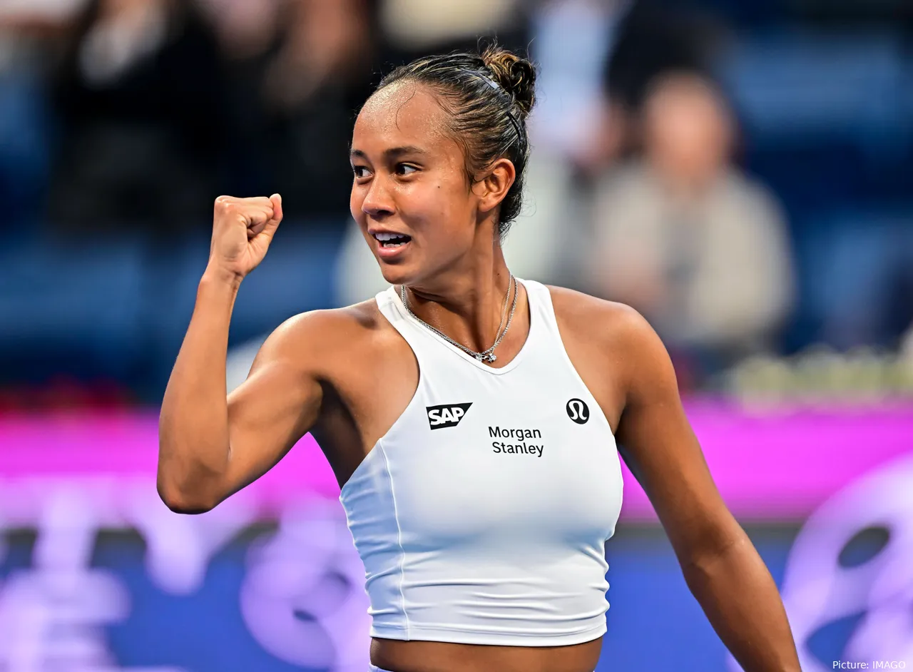 Leylah Fernandez machte in Eastbourne an der Seite von Muchova einen guten Eindruck.