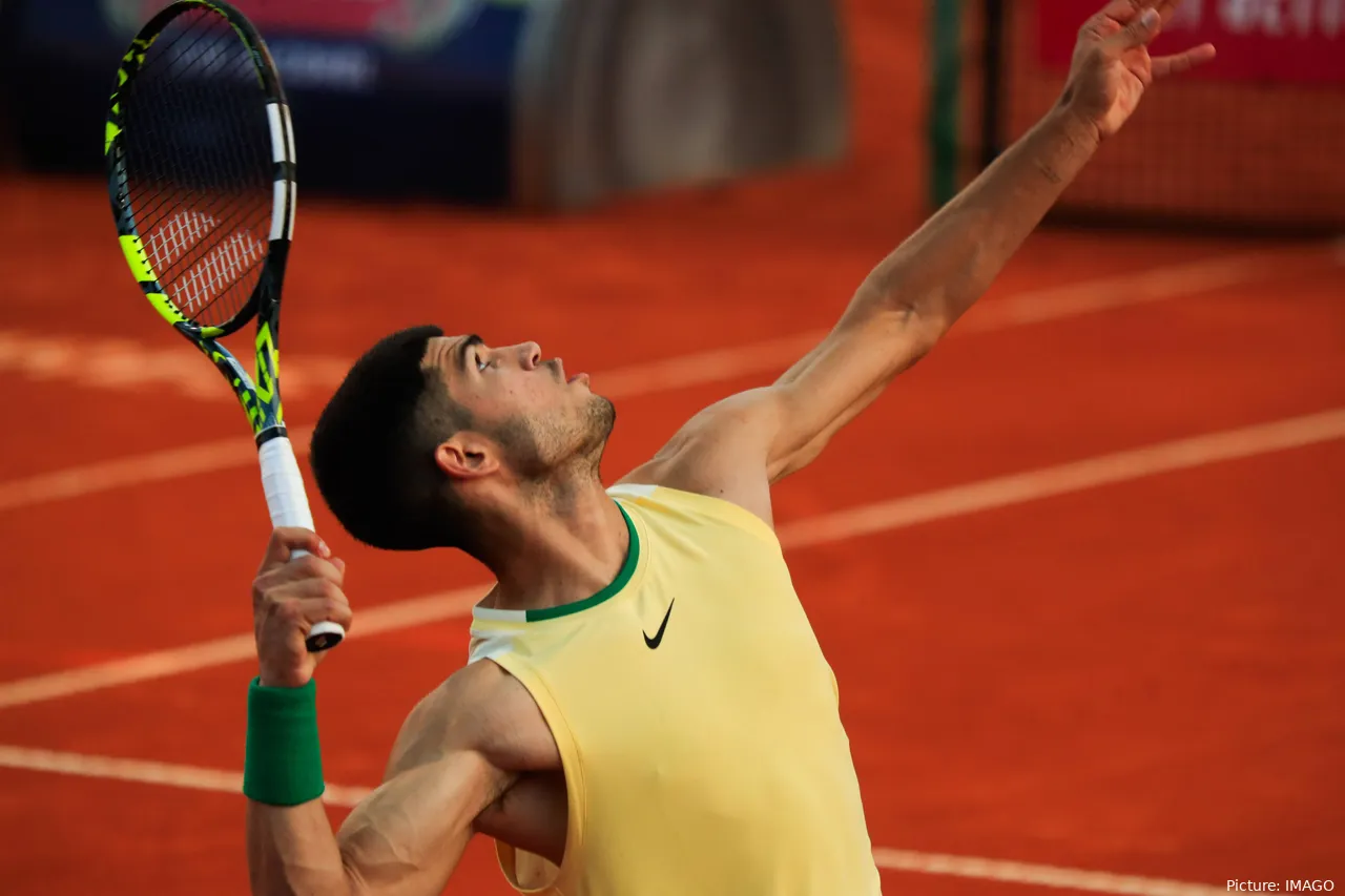 Alcaraz pulled out of a tournament for the second consecutive week at the start of the clay swing