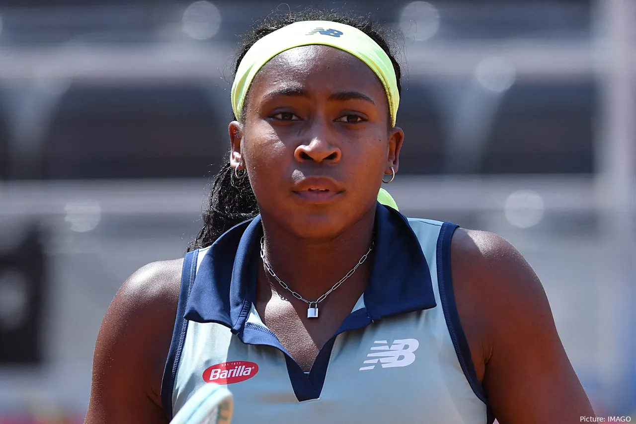 Coco Gauff wurde während dieses Turniers oft außerhalb der für Amerikaner machbaren Zeit gezeigt.