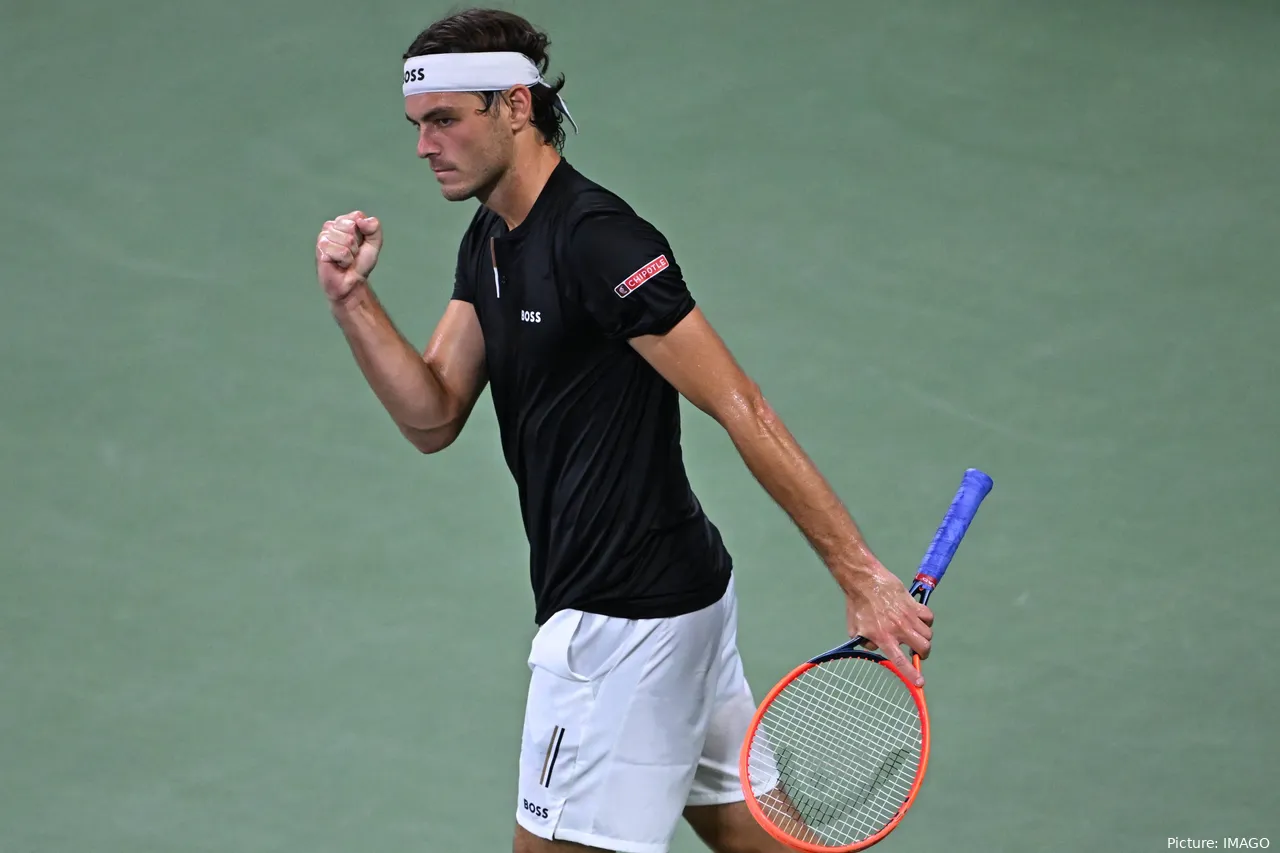 Taylor Fritz previously took down Ruud.