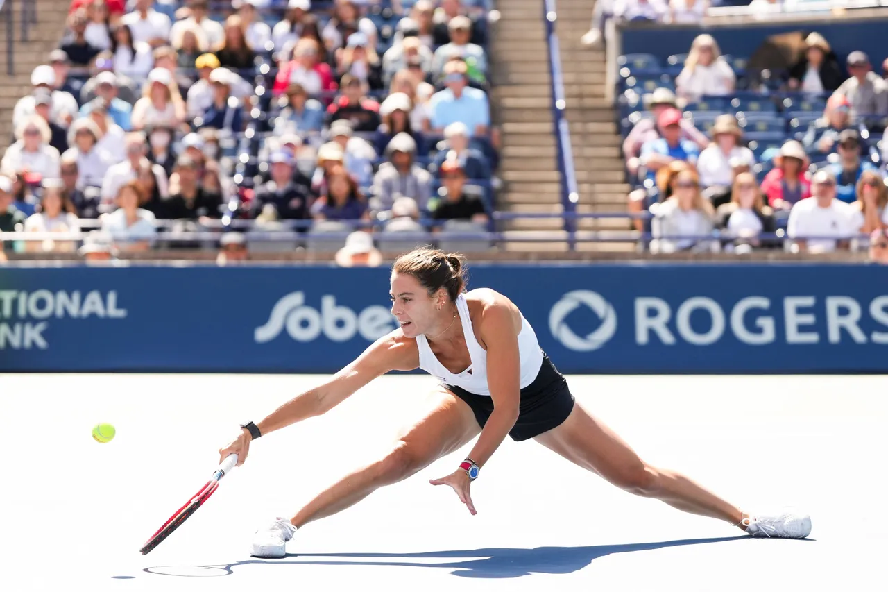 Emma Navarro en el Abierto de Canadá&nbsp;