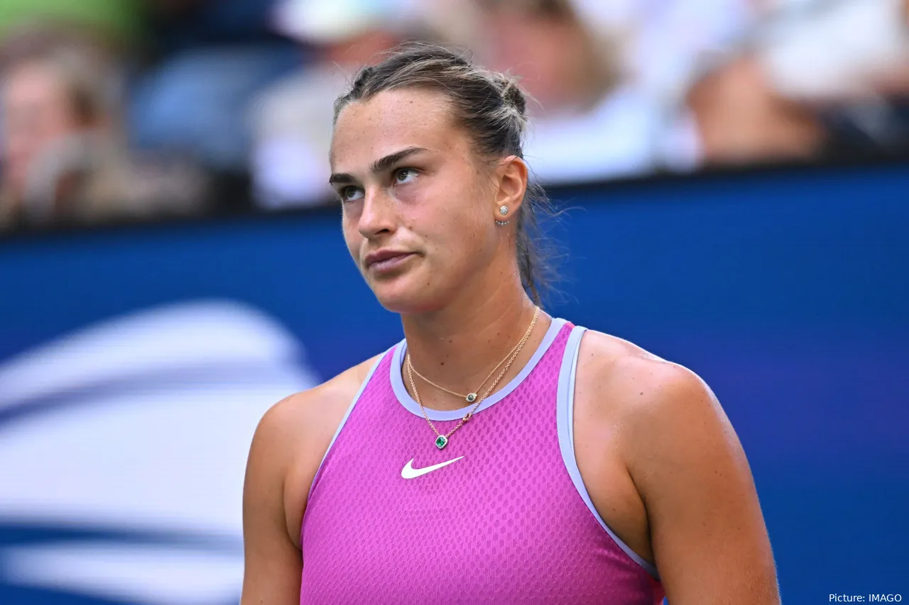 Aryna Sabalenka remonta en Nueva York.