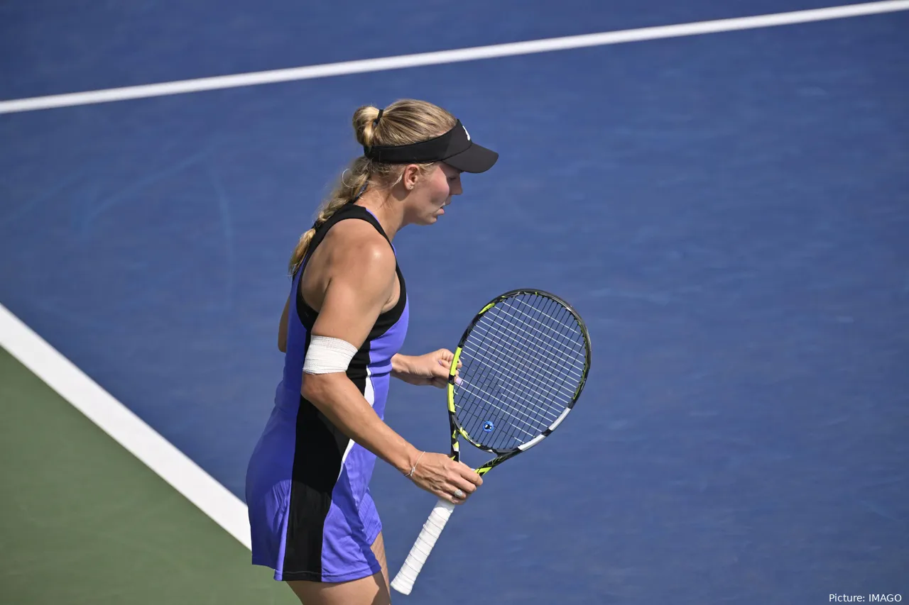 Puede que Caroline Wozniacki no tenga a Serena, pero está acabada.