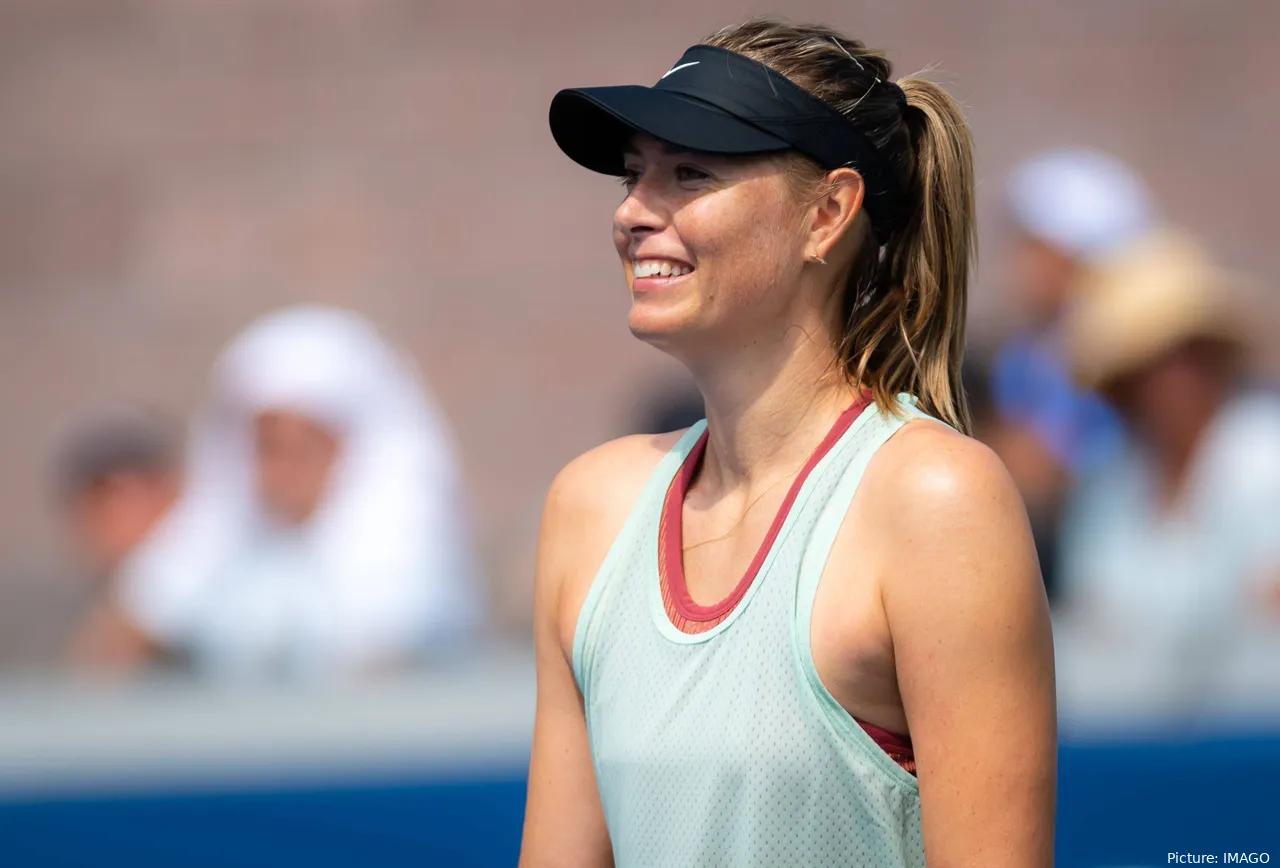Maria Sharapova US Open Practice 2019