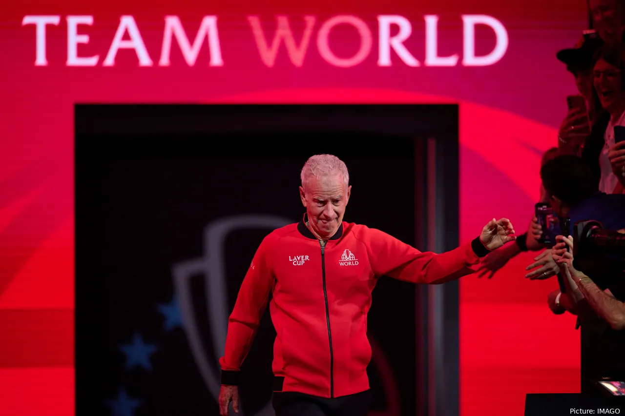 John McEnroe beim Laver Cup 2024&nbsp;