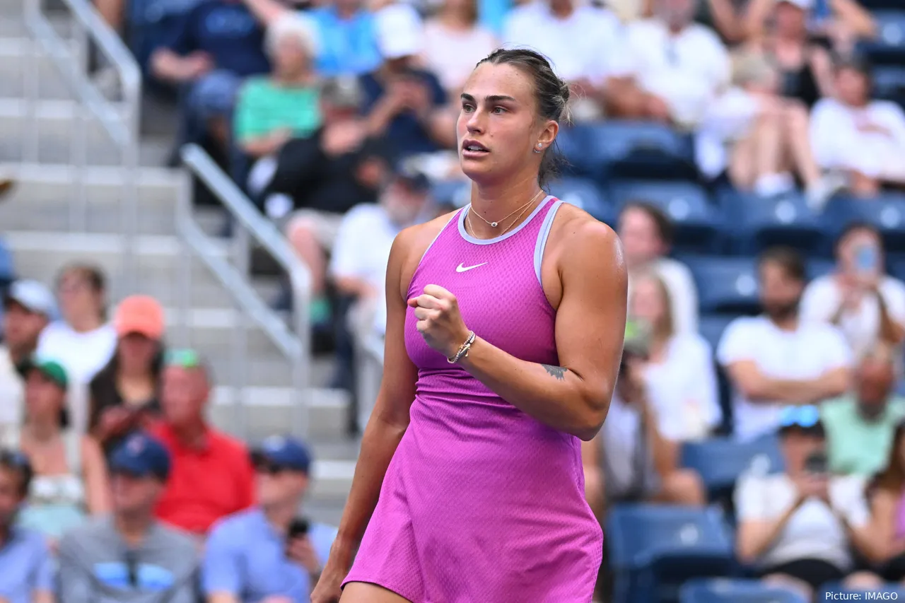 Aryna Sabalenka ist bisher der Rechnung gerecht geworden.