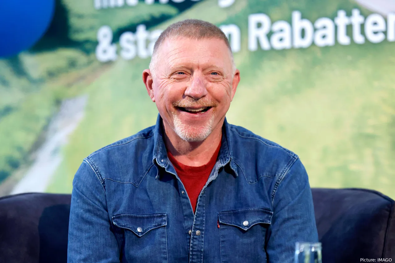 Boris Becker doing lectures and workshops, 2025