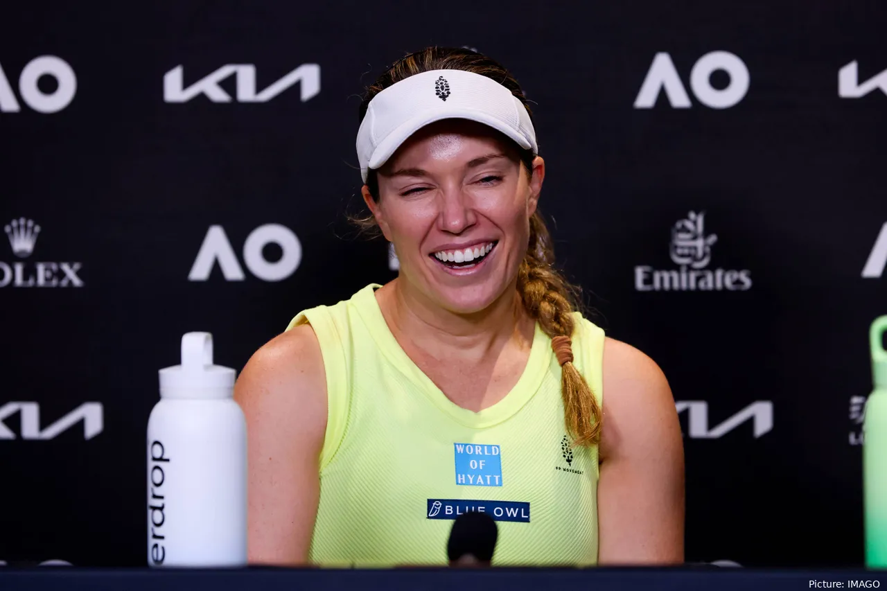 Danielle Collins Media Day Australian Open