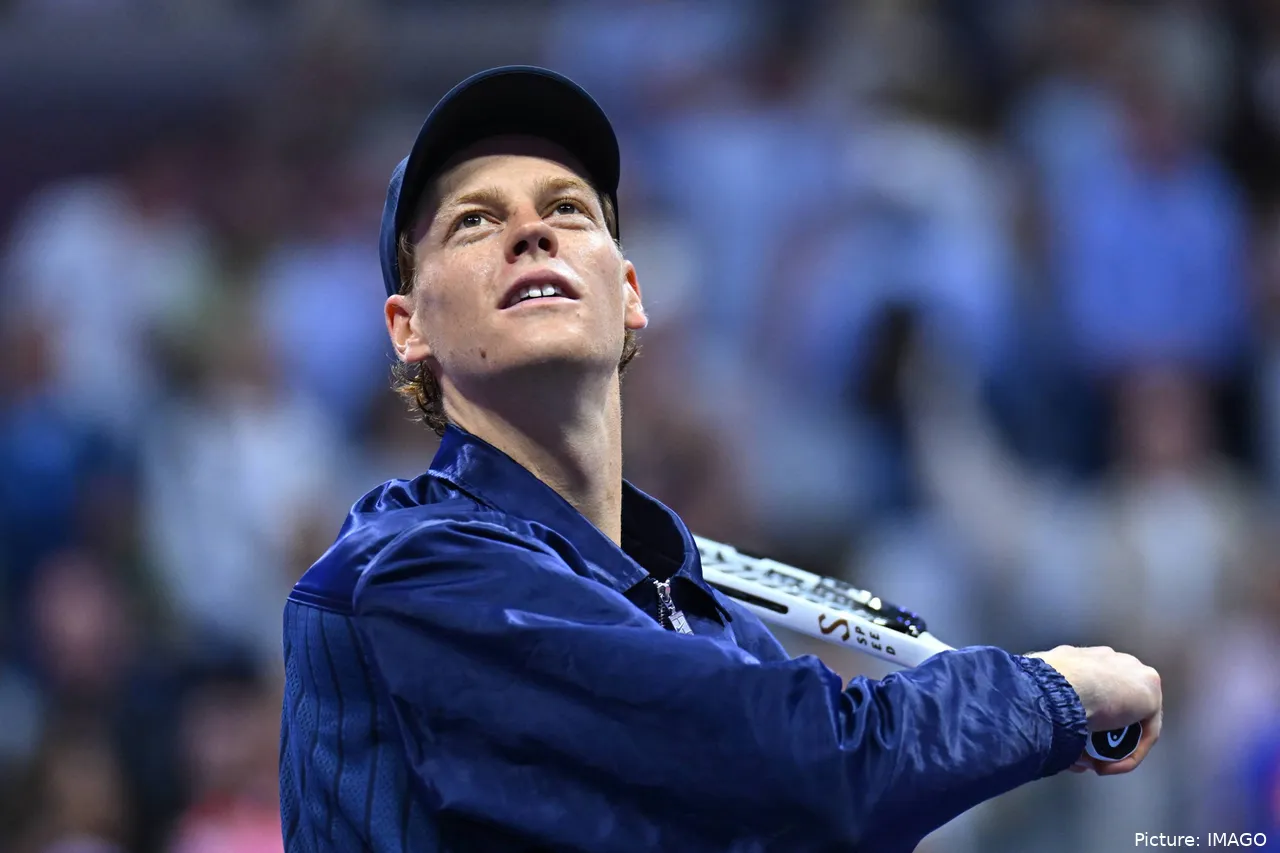 Jannik Sinner, actual número 2 del ranking mundial ATP.&nbsp;
