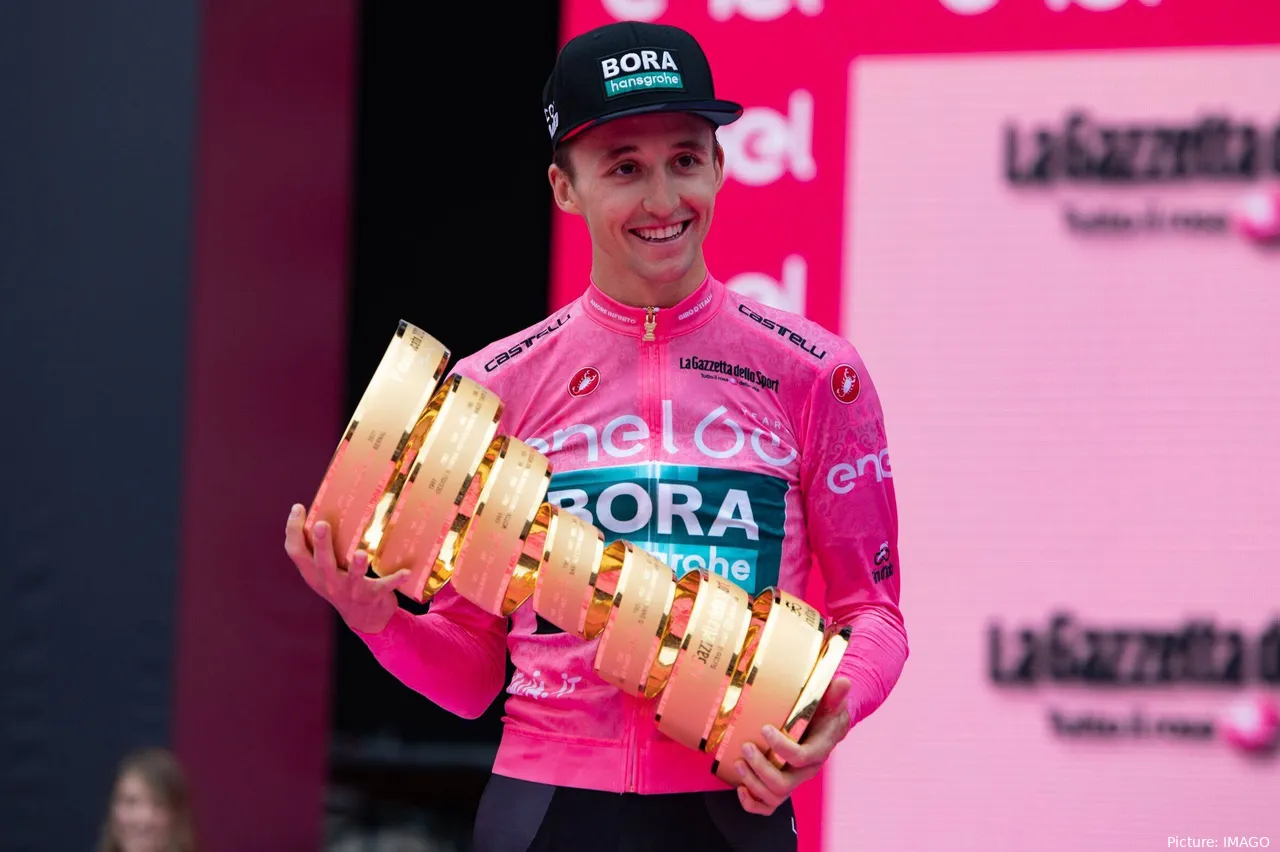 Jai Hindley wint de Giro d'Italia 2022