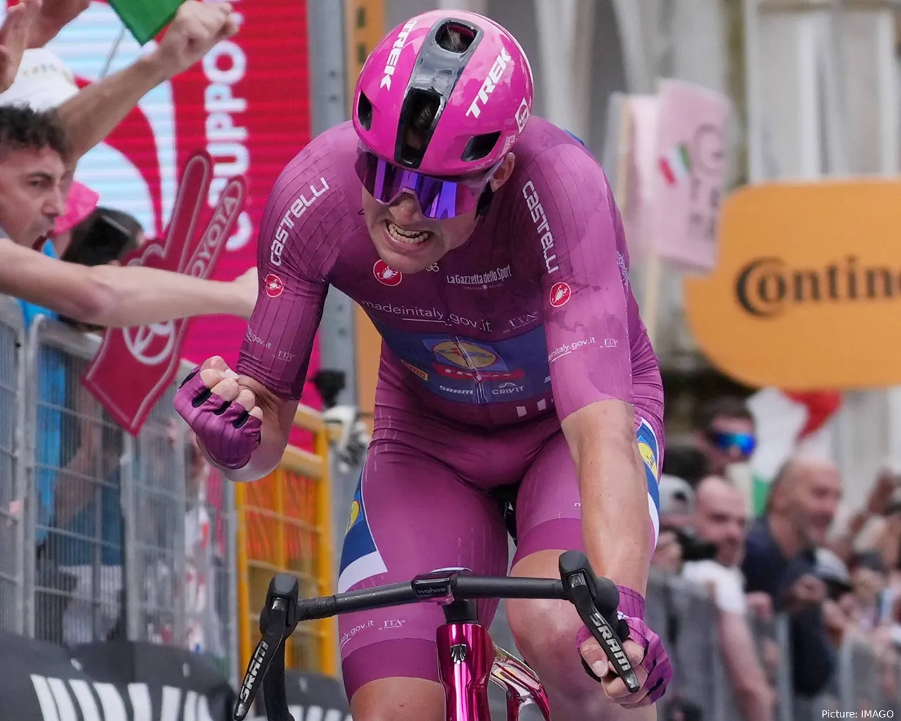 Pedersen was het hoogtepunt van week 1 van de Giro