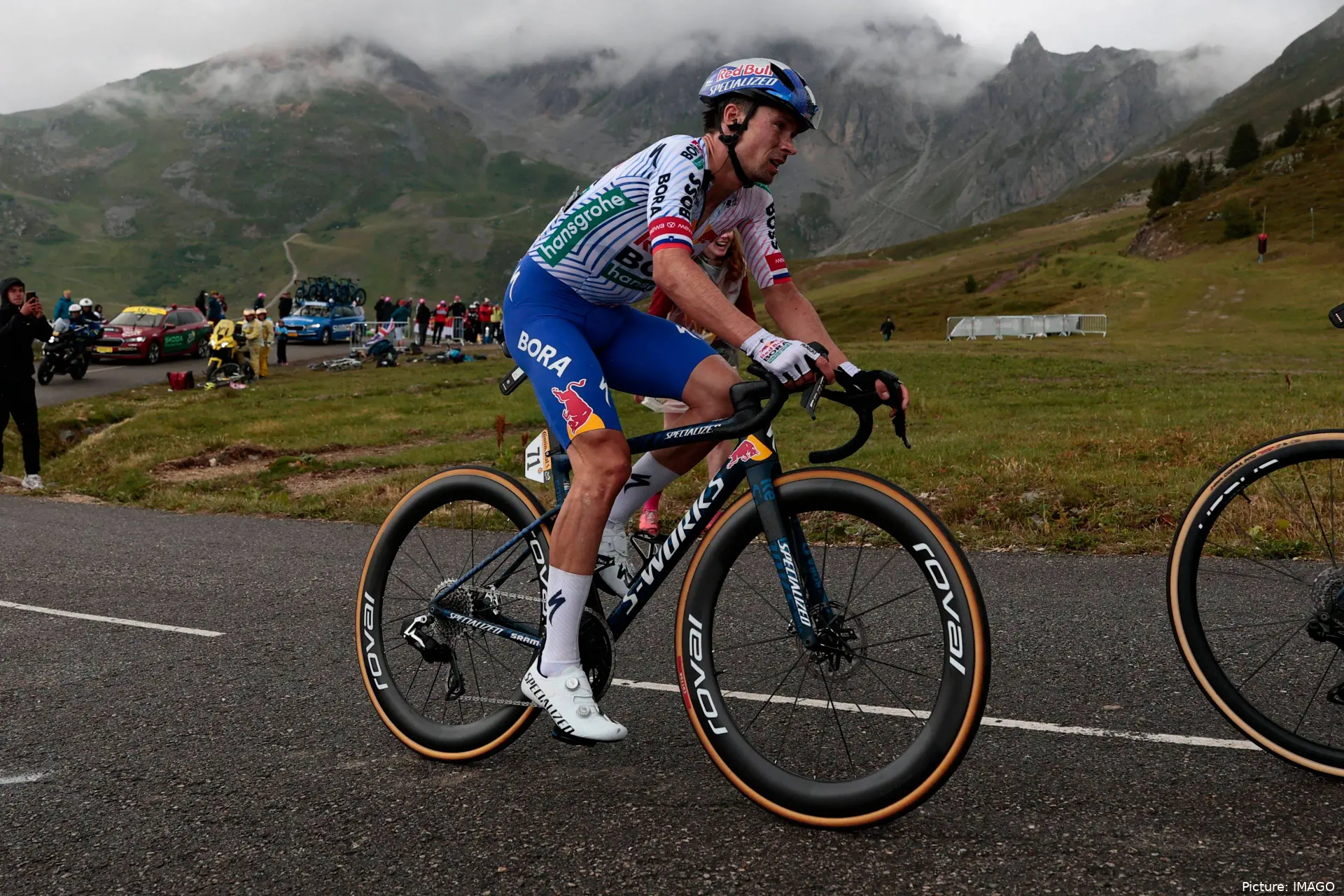 Primoz Roglic fue con todo en el pasado Tour de Francia 2025