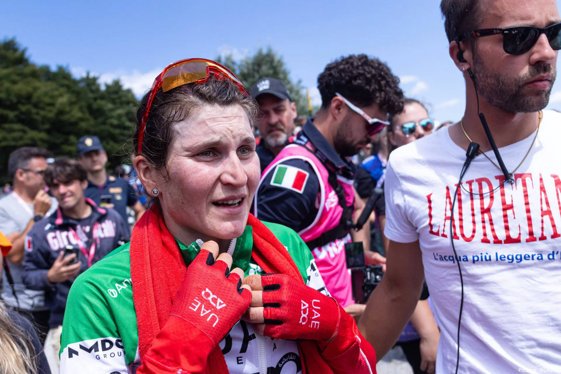 Elisa Longo Borghini, en el Tour de Francia Femenino