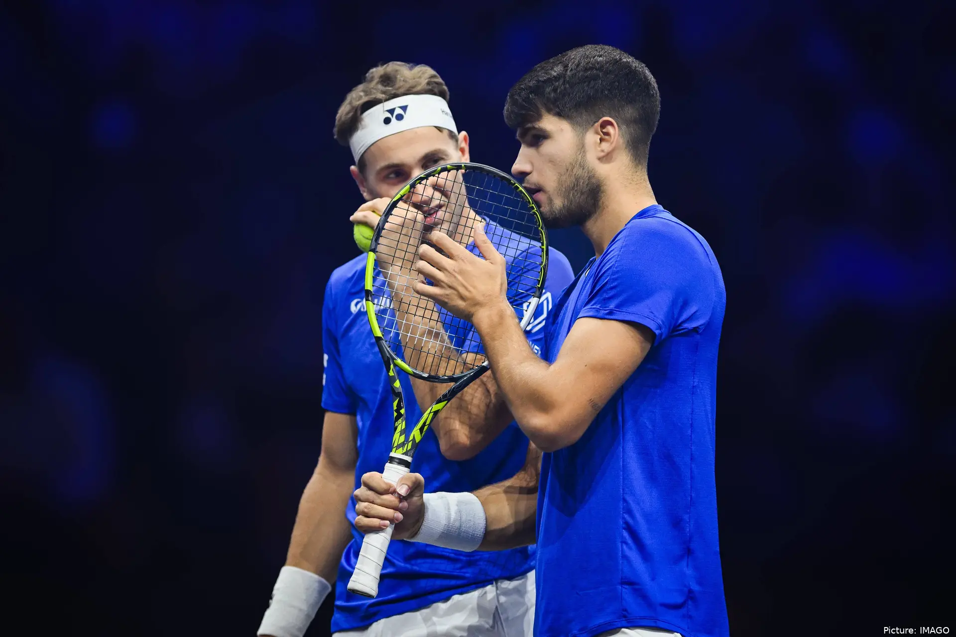 Alcaraz y Ruud Laver Cup 2024