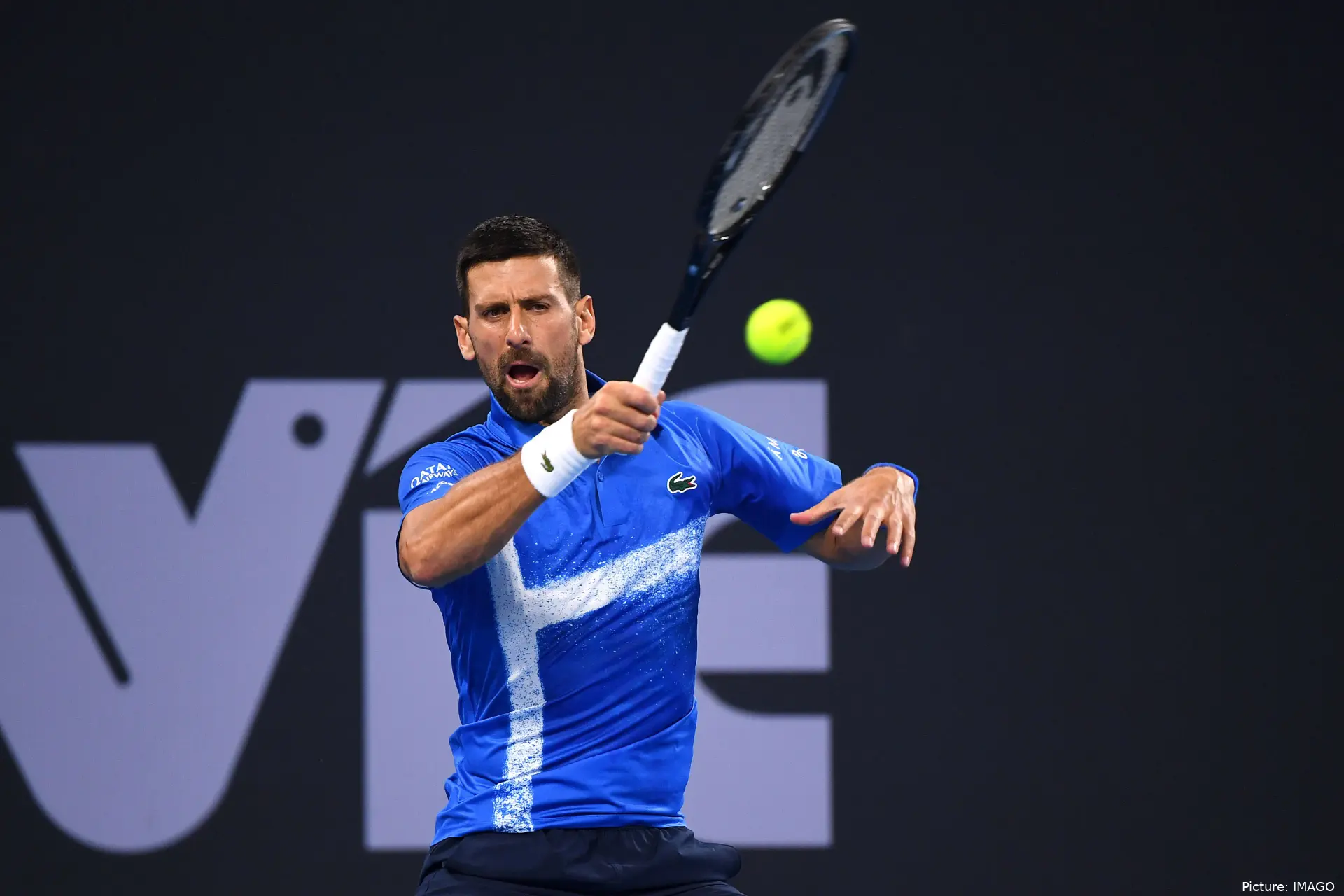 novak djokovic brisbane 2025imago1056803165
