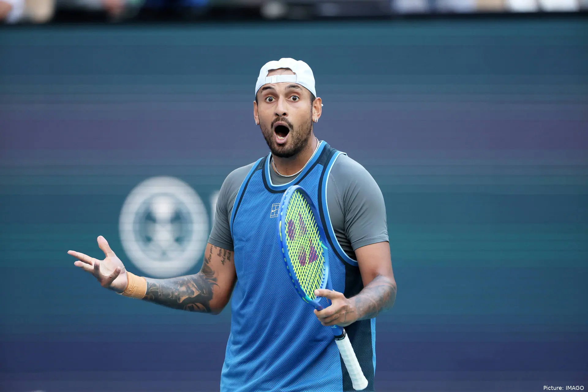 Nick Kyrgios is known for his temper when competing