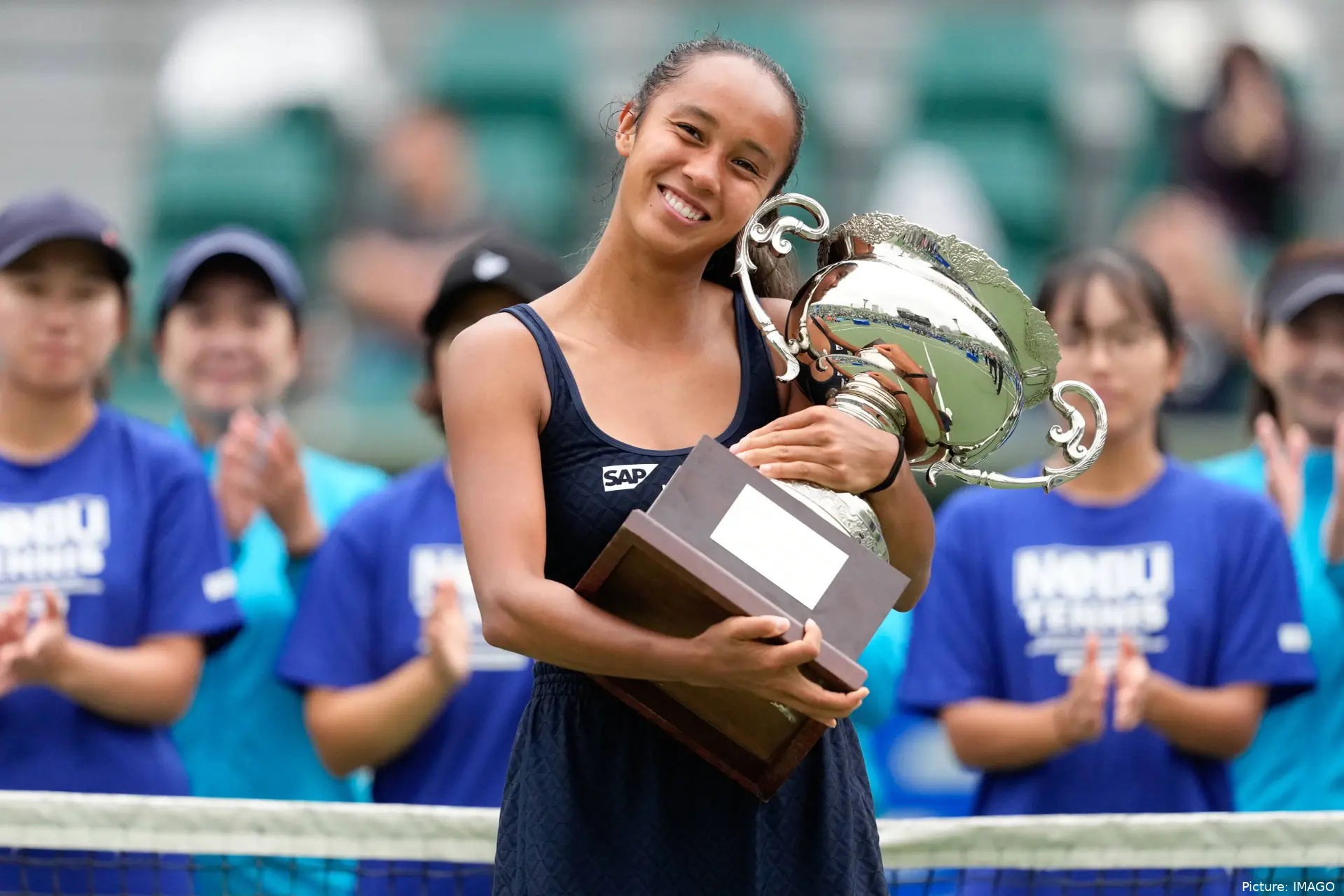 Leylah Fernandez continued her great form to win the Pan Pacific Open