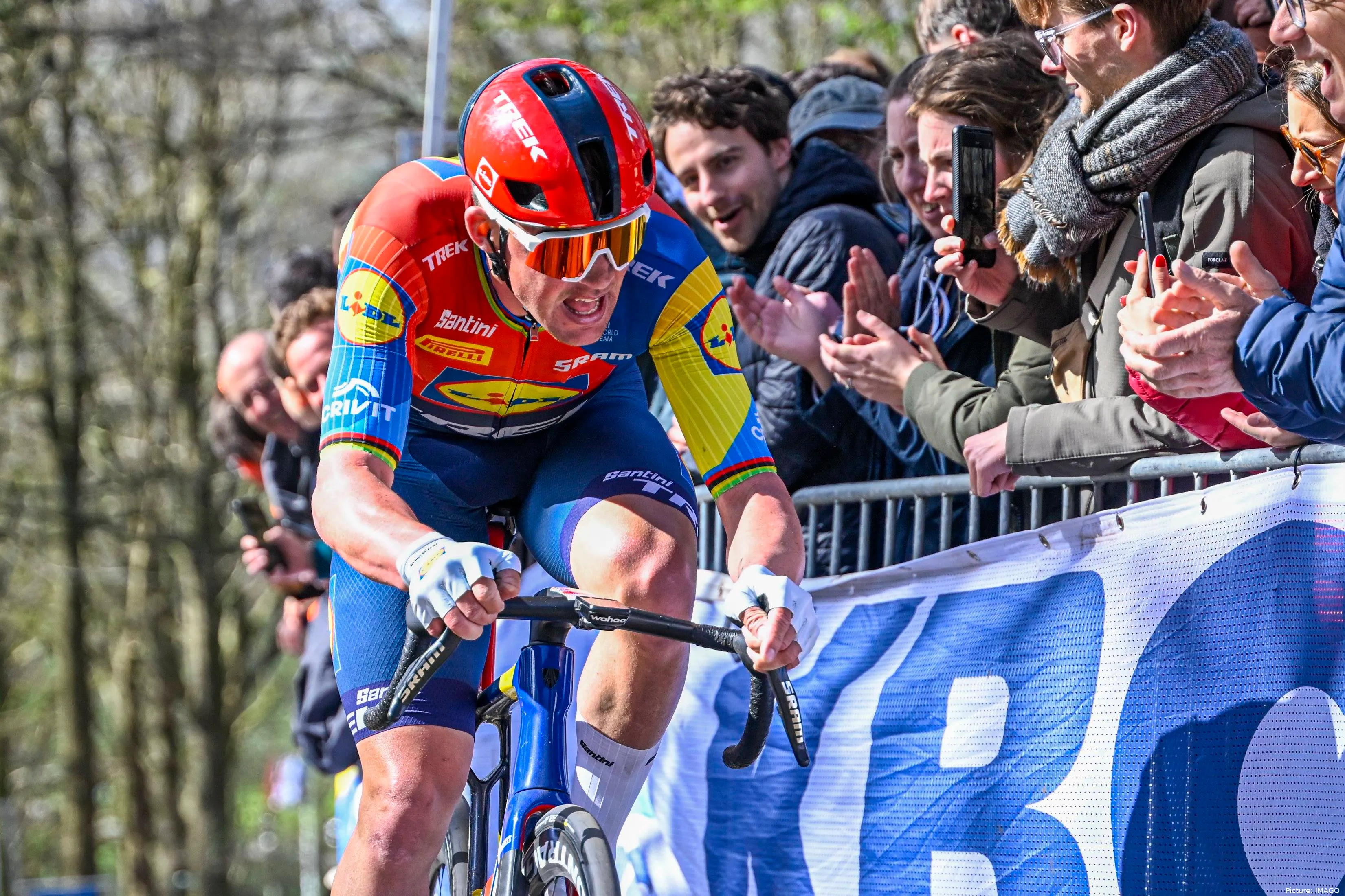 Mads Pedersen, estrella de Lidl-Trek.