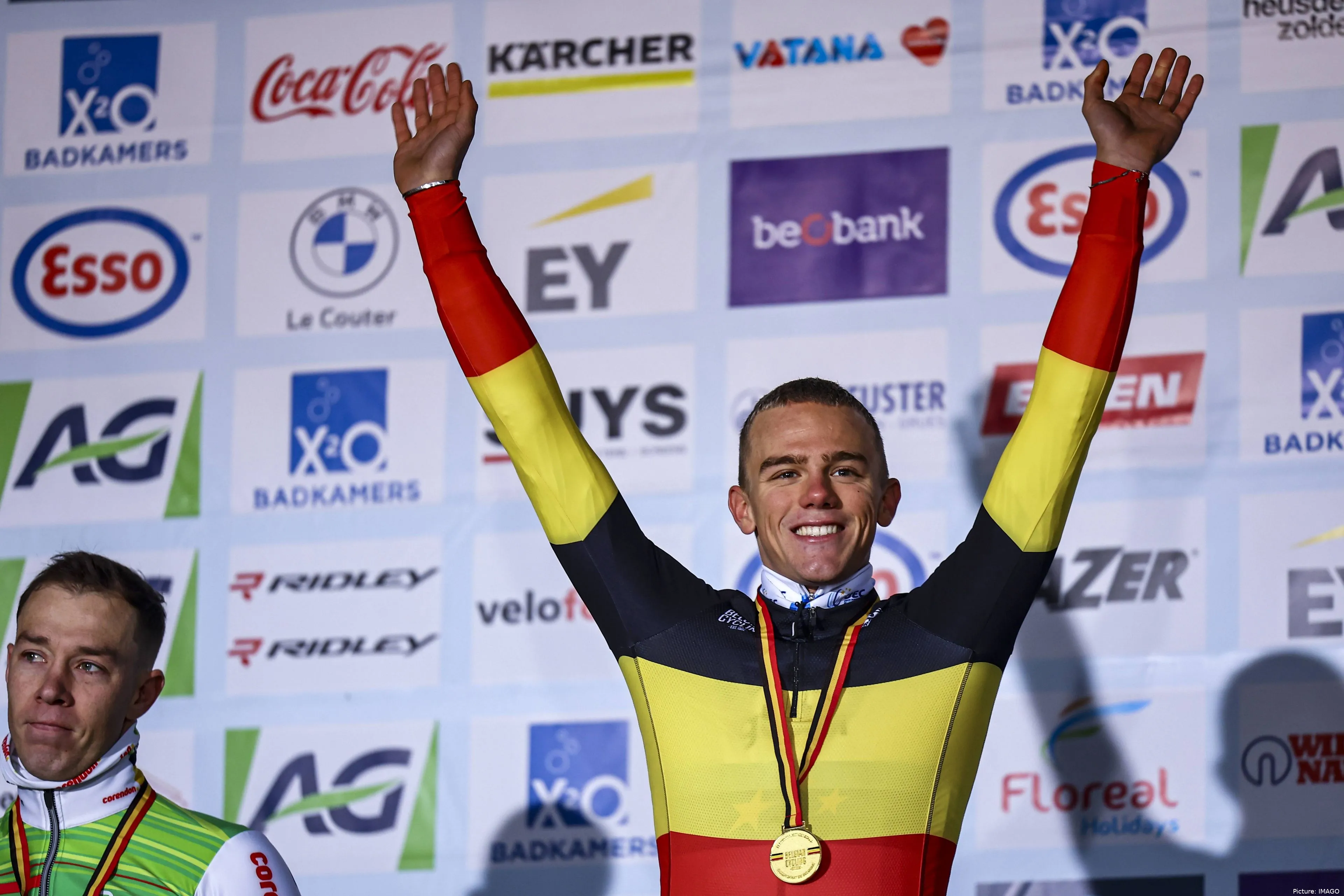 Thibau Nys gewann in Belgien