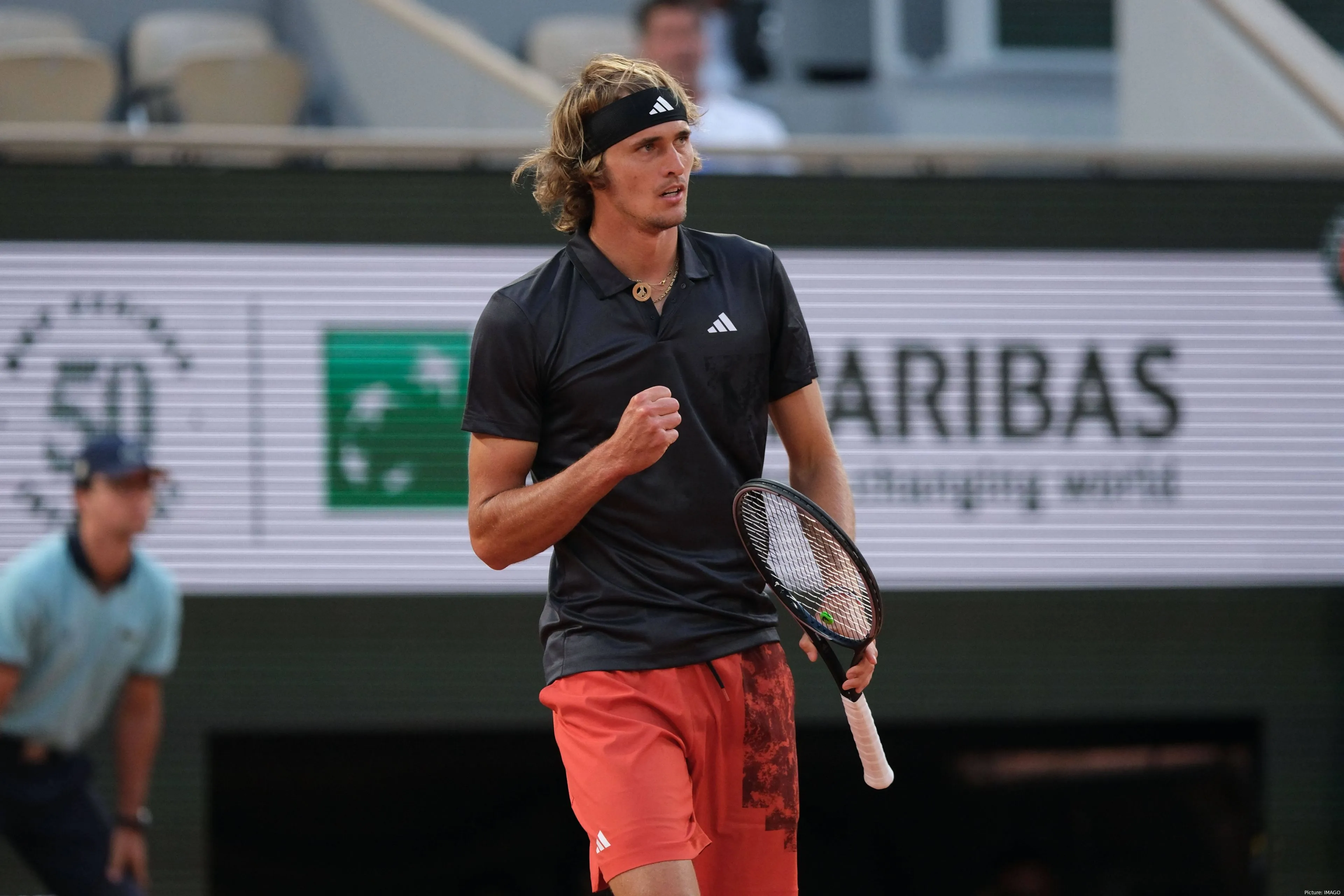 Bild Alexander Zverev Faust nach Punktgewinn geballt&amp;amp;lt;br&amp;amp;gt;