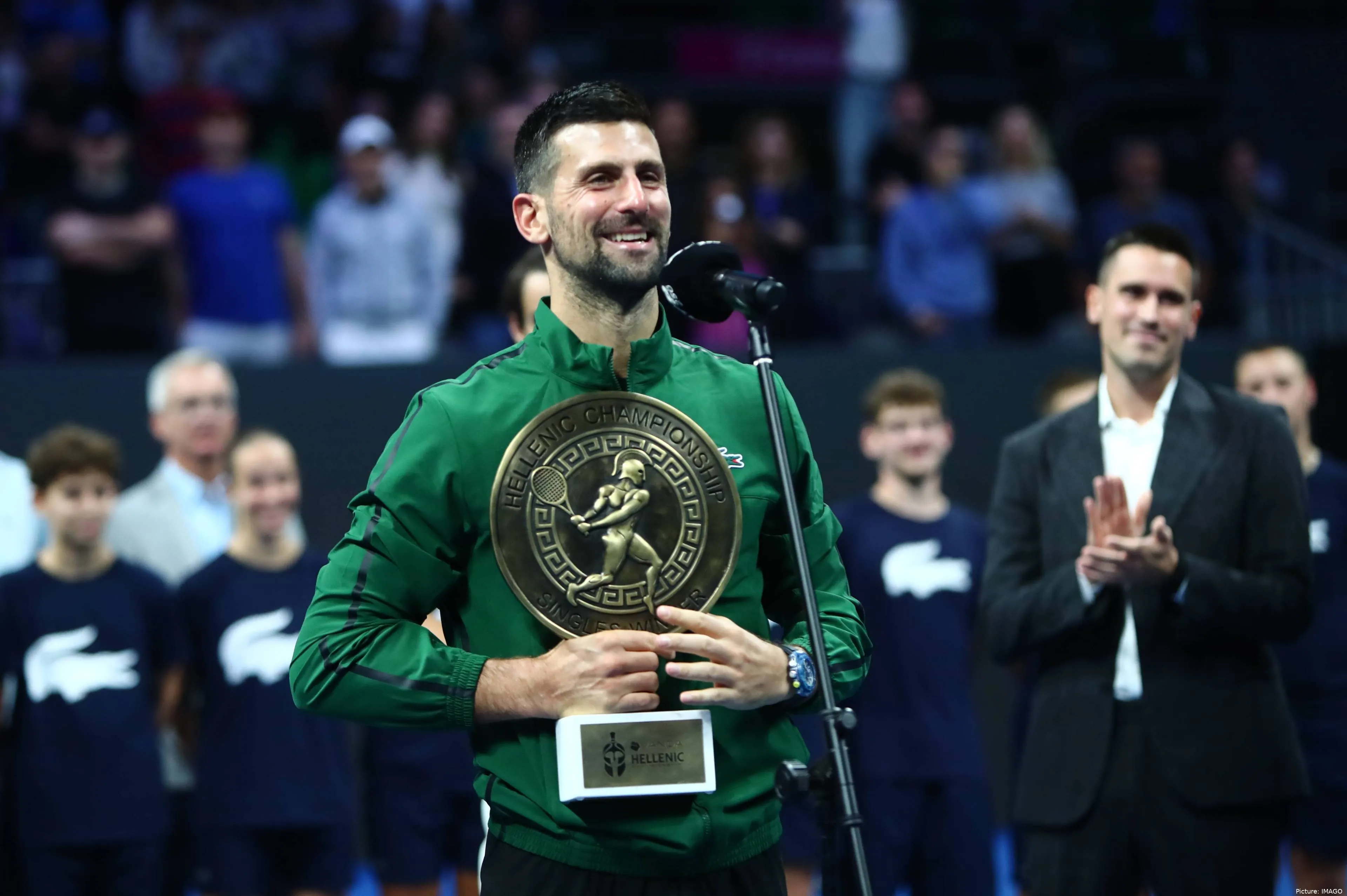 101 title for Novak Djokovic in Athens.