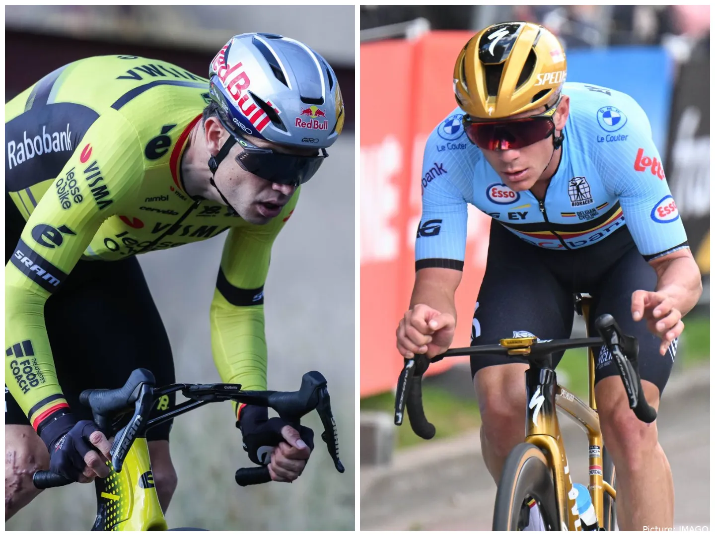Remco Evenepoel and Wout Van Aert are Belgium's projected leaders for 2026 World Championships