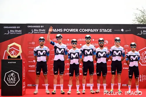 Movistar Team at UAE Tour