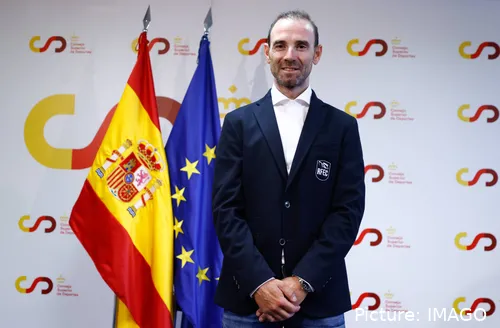 Alejandro Valverde, seleccionador nacional de ciclismo.