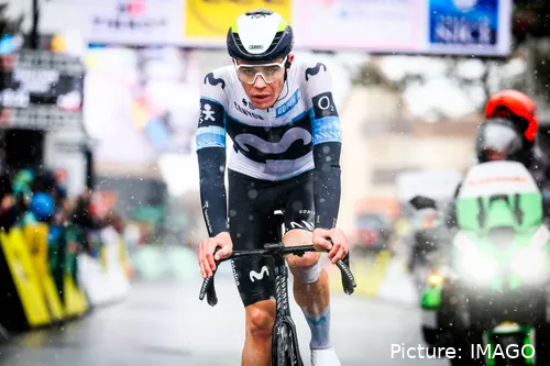 Iván Romeo, ciclista de Movistar Team