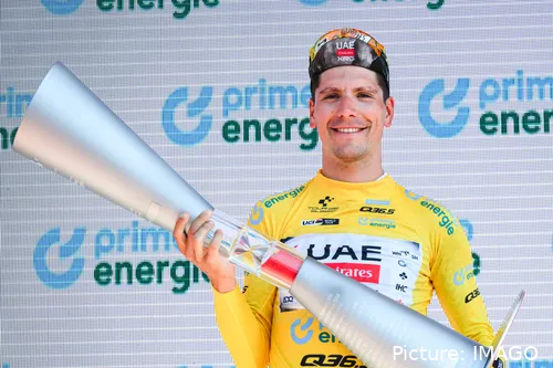 Joao Almeida viene de ganar la Vuelta a Suiza 2025