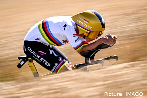 Remco Evenepoel se lleva la contrarreloj de la etapa 5 del Tour de Francia 2025