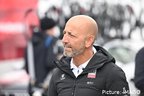 Matxín, manager de Pogacar en UAE.