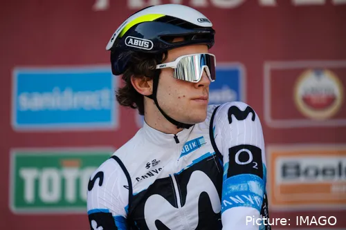 Michel Hessmann se dejó ver en la 9ª etapa de la Vuelta a España 2025