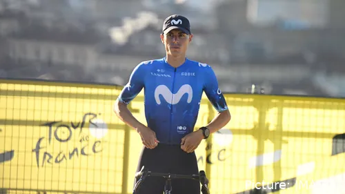 Enric Mas... partiu o motor no Galibier e a Movistar afundou-se à Geral