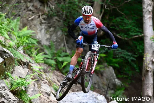 Peter Sagan durante o Campeonato do Mundo de XCO&nbsp;