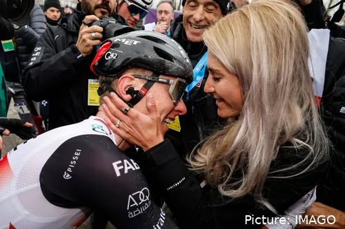 Tadej Pogacar e Urška Žigart