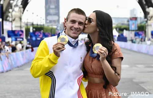 Evenepoel foi a estrela dos Jogos Olímpicos de Paris em 2024