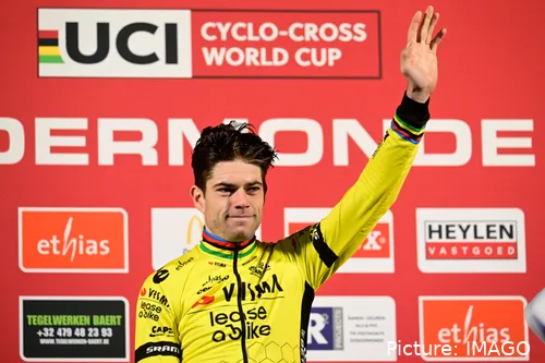 Wout van Aert will be hoping to deny his former teammate the victory