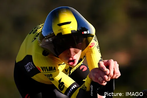 Jonas Vingegaard venceu o único contrarrelógio individual que fez em 2025, na Volta ao Algarve