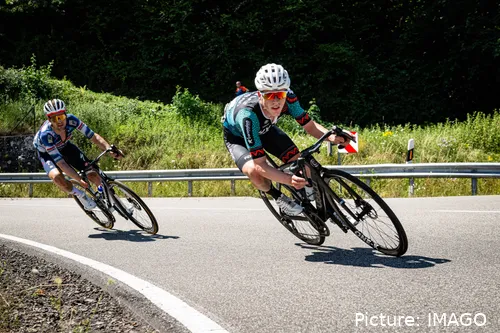 Anton Schiffer in action for BikeAid