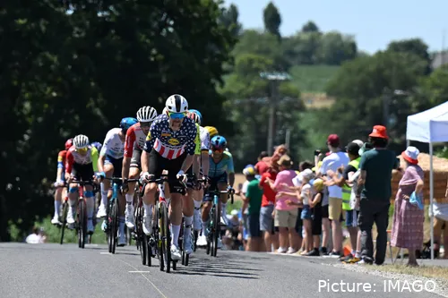 Quinn Simmons foi o "melhor domestique" da Volta a França. Conseguirá ele agora conquistar uma grande vitória individual? @Imago