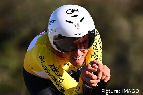 Christen com a camisola amarela na etapa final da Volta ao Algarve deste ano