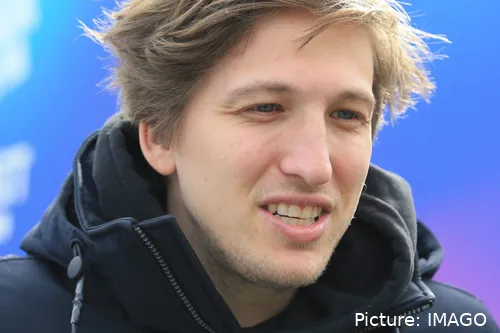 Bas Tietema celebrates the Unibet Rose Rockets wildcards