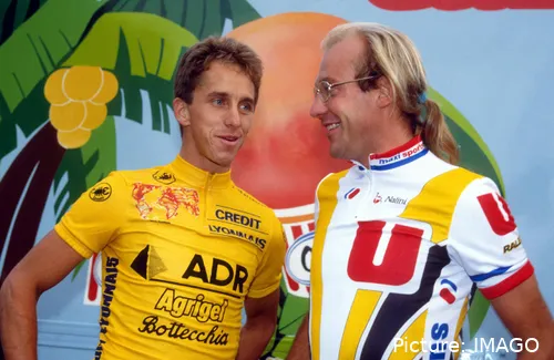 Greg Lemond e Laurent Fignon foram colegas na Renault