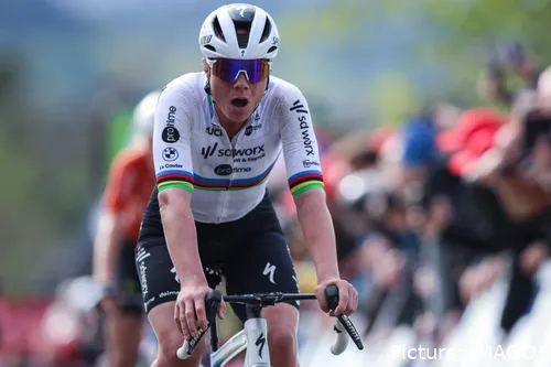 After two years in the rainbow jersey, Lotte Kopecky will return to SD Worx colors in 2026