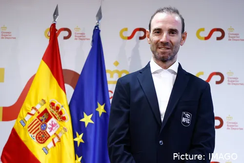 Der spanische Radsporttrainer Alejandro Valverde