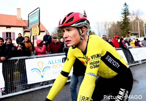 Jonas Vingegaard (Team Visma - Lease a Bike) startet bei Paris-Nizza die Aufholjagd im Gesamtklassement&nbsp;