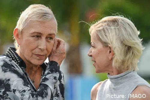 Sworn enemies at Wimbledon, best friends years later: Martina Navratilova and Chris Evert