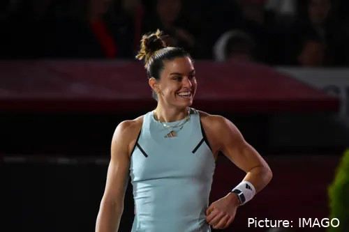 Maria Sakkari aparece en la lista a pesar de no haber realizado la mejor temporada de su carrera.