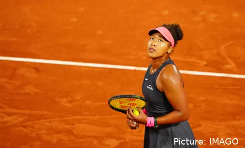 Naomi Osaka at the 2024 French Open